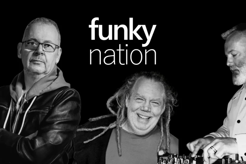 Ronnie Scott's presents Funky Nation up on the roof of Century Club at Ronnie Scott's Jazz Club